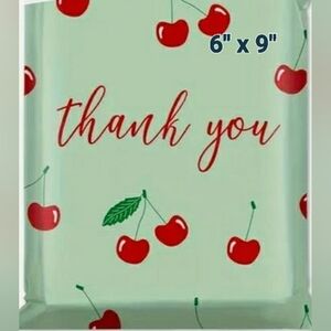 15 🍒 6x9 Polymailers, PLUS 15 Thank You Stickers
